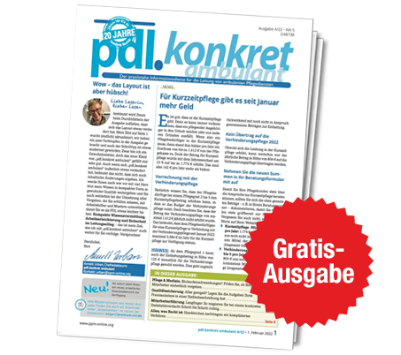 Ausgabe pdl.konkret ambulant